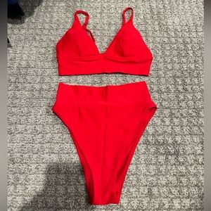 Aerie High-Waisted Bikini Set